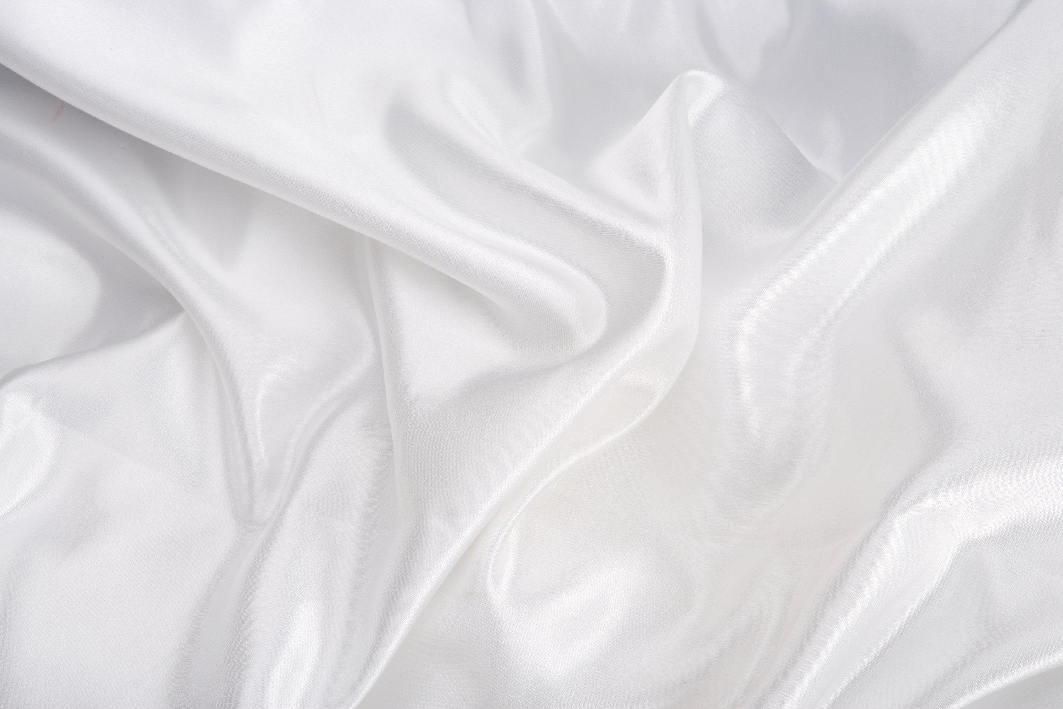 white satin sheet