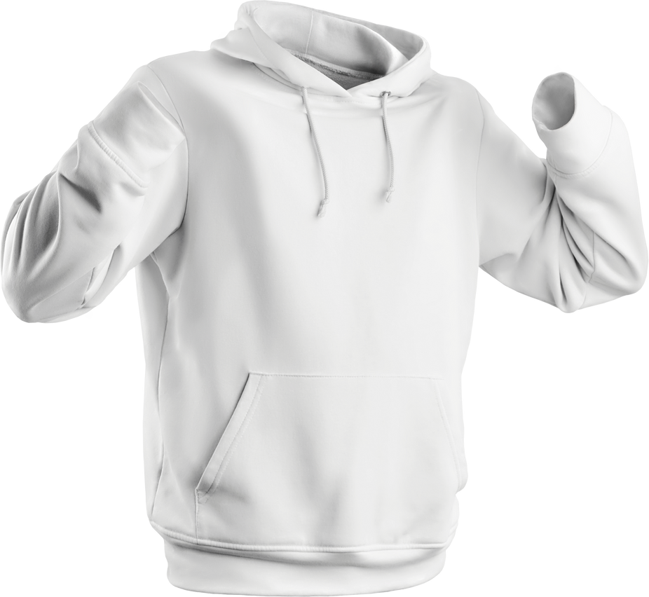 White Hoodie Cutout